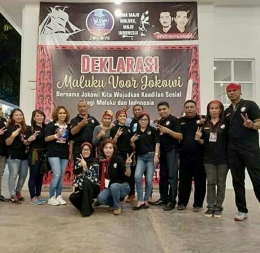 Dok. MSH (Deklarasi Maluku Voor Jokowi pada 21 Juli 2018 di Jakarta)