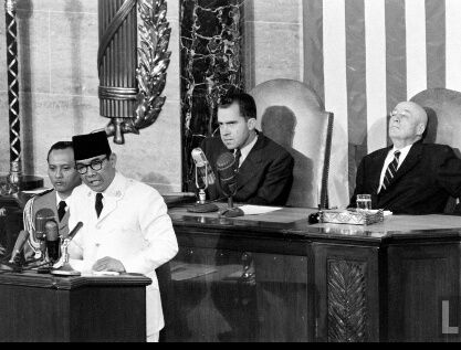 Sukarno saat berpidato. Doc  Padamunegerinews.com