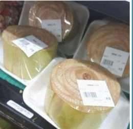 Foto: Gedebog Pisang di Supermarket AS seharga kisaran Rp. 85.000 | via detik.com
