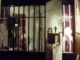 Salah satu sudut display di Dutch Resistance Museum mengenai pendudukan Jepang di Indonesia | dokpri