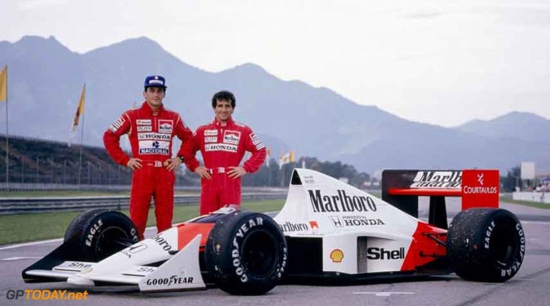 Ayrton Senna dan Alain Prost di McLaren Honda 1988 | gptoday.net