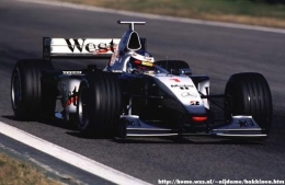 Mika Hakkinen bersama McLaren Mercedes MP4/14 pada 1999 | http://home.wxs.nl/-aijdome/hokkinen.htm