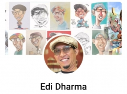 Tangkapan layar dari akun Facebook Edi Dharma