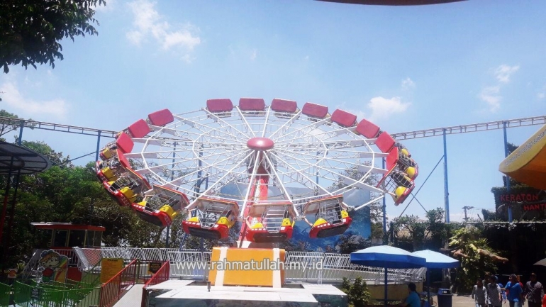 salah satu wahana bermain di jatim park 1