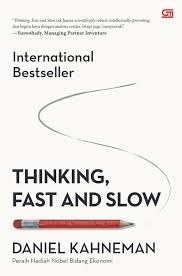 buku Thinking, Fast and Slow karya Daniel Kahneman. Sumber : GPU