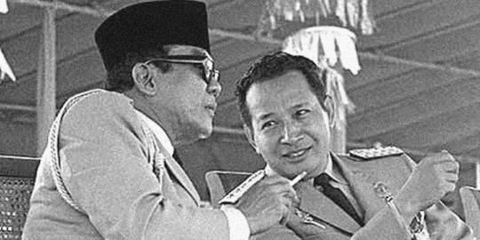 Soekarno dan Soeharto, Sumber Gambar: istimewa