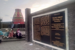 Tugu Teuku Umar Desa Pasie Ujong Kalak, Kecamatan Johan Pahlawan, Kabupaten Aceh Barat.Sumber gambar: kompas.com