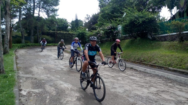 Gowes rame-rame.