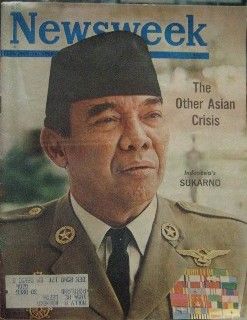 Bung Karno di cover majalkah Newsweek 15 Februari 1965/dokpri