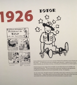 Arsip "Totor" di Museum Herge di Belgia. (Foto: BDHS)