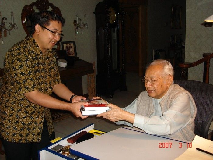 Fadli Zon dan Suharto (twitter.com/ @fadlizon).