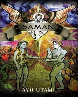 Sampul Novel Saman sumber gambar: ruangbacaan.com