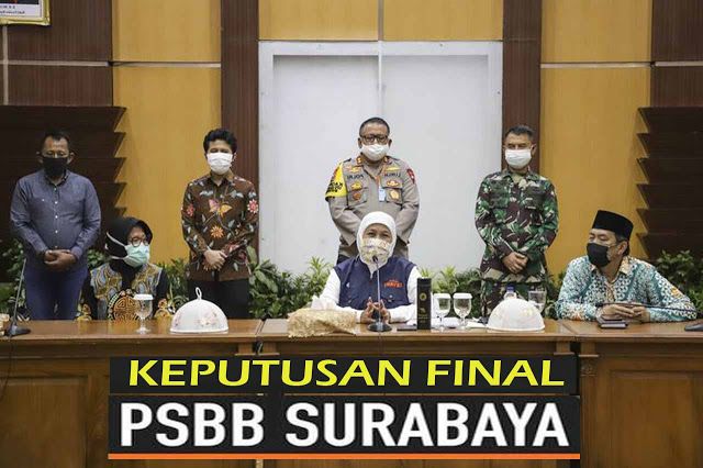 Akhir PSBB Surabaya Raya. kabarsurabaya.org