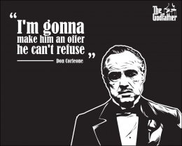 Don Corleone from The Godfather (Shall Watch)/devianart.com