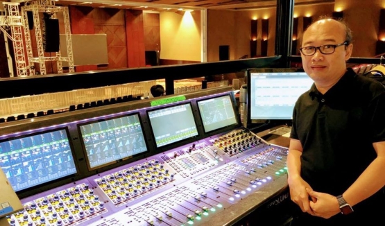 Tony Subarkah, salah satu sound engineer terbaik di Indonesia. (sumber: facebook IAEC)