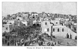 Kota Bethlehem sekitar 1894 (Sumber: id.wikipedia.org)
