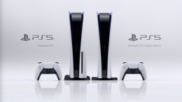 Dua versi Playstation 5. Sumber: theverge.com