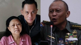 Ibu Ani Yudhoyono, AHY, Pramono Edhie Wibowo (wowkeren.com)
