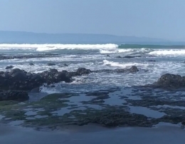 Pantai Karanghawu Palabuhanratu TKP korban tenggelam 