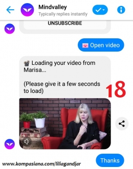 Gambar 6. Fitur-Fitur Tambahan Messenger. (18) Membagikan Video Youtube di layar Messenger. | Dokpri.