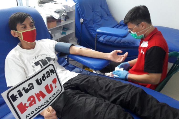 Ilustrasi Donor Darah di PMI | Foto : Kompas.con