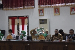 Foto : Dokumentasi rapat dengar pendapat, kepala dinas kesehatan, direktur rumah sakit, kepala pelayanan medik, BPJS kesehatan