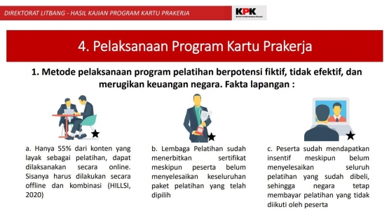 Pelaksanaan Program Kartu Prakerja | Dokpri, hasil screenshot