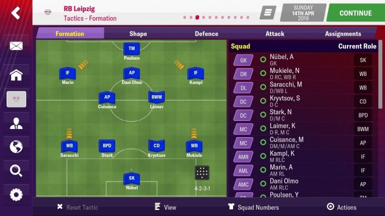 FM 2019 versi mobile | dokpri