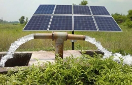 Solar PV menggerakkan pompa air untuk irigasi di India (saurenergy.com)