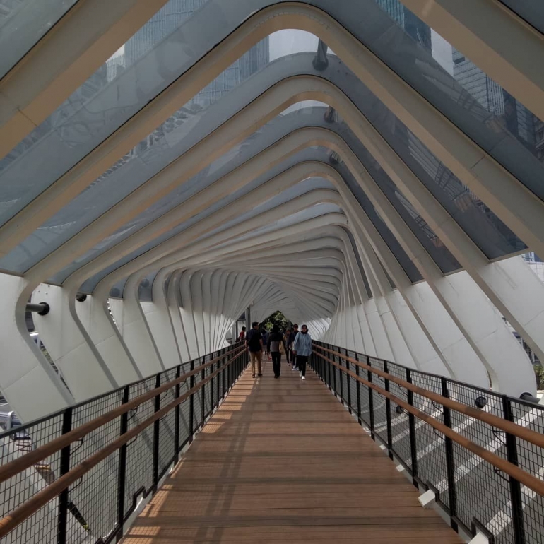 Jembatan Penyeberangan GBK. dokpri