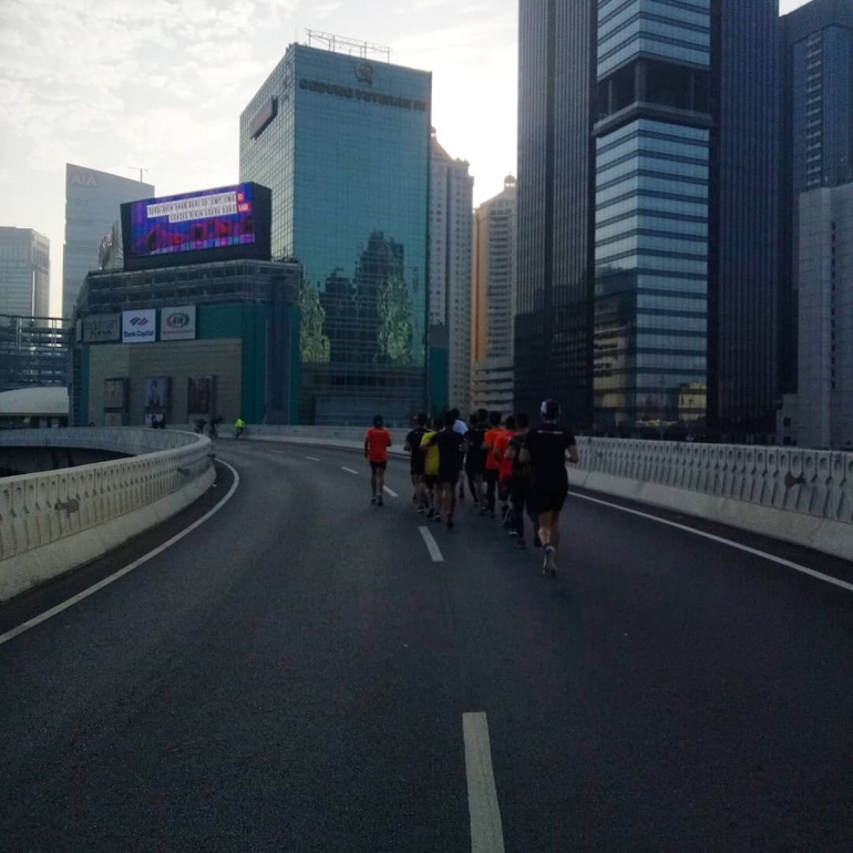 flyover semanggi. dokpri