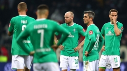 Werder Bremen, mantan juara Bundesliga itu terancam degradasi akhir musim ini. | foto: skysports.com
