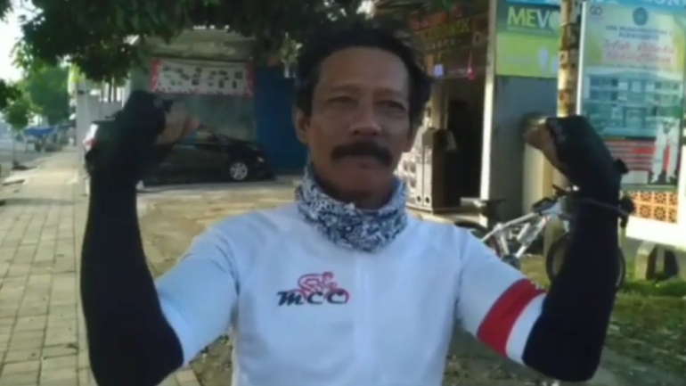 Om Mugi dari Moenthang Cycling Club (MCC) Kranji Purwokerto
