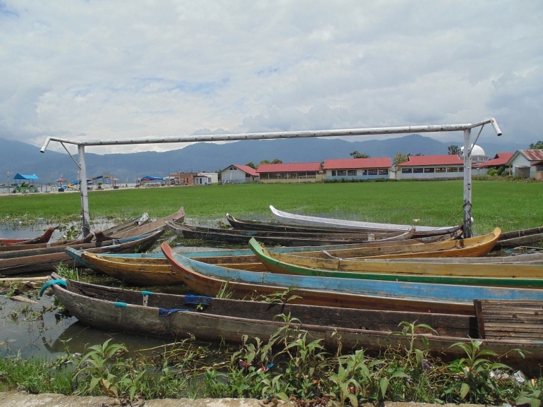 Biduk-biduk nelayan/FOTO FATMI SUNARYA