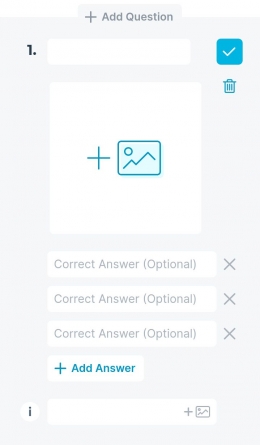 Gambar 8. Form untuk soal jenis esai | Socrative.com