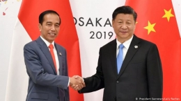 Presiden Jokowi dan Presiden China, Xi Jinping I Gambar : dw.com/president secretary