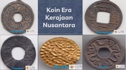 Koin era kerajaan Nusantara (Foto: CORE)