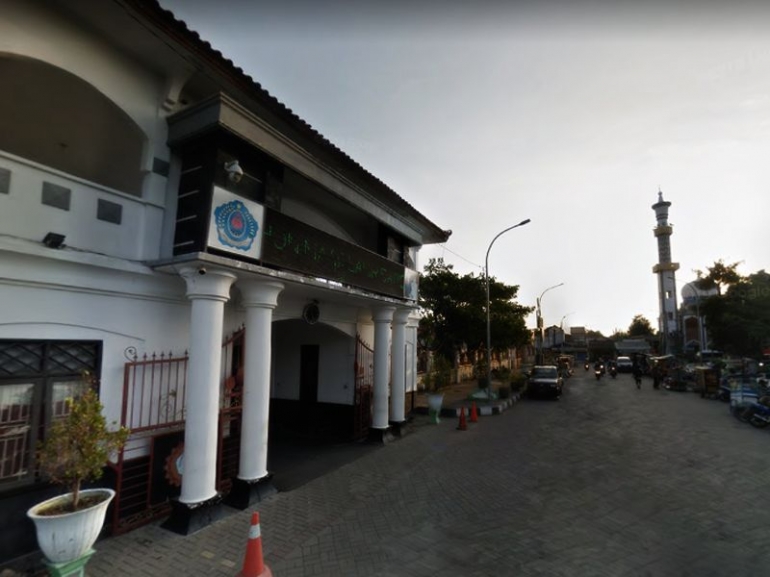 Bagian depan Pendopo Kab. Brebes | sumber: Google Map Indonesia