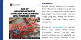 Contoh berita hoaks | Sumber gambar : www.merdeka.com