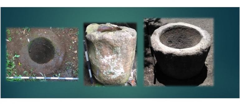 Illustrasi Lumpang Batu, Sumber: Dok. Balai Arkeologi Sulawesi Utara