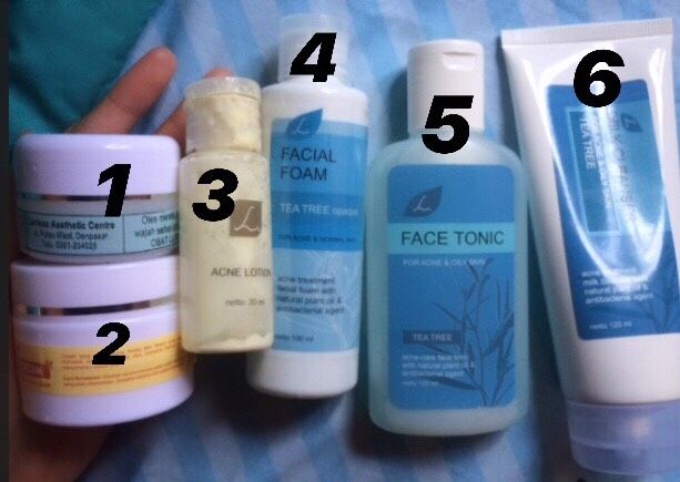 1 (Day Cream), 2 (Night Cream), 3 (Acne Lotion), 4(Facial Foam), 5 (Face Tonic), 6 (Milk Cleanser) | Dokpri