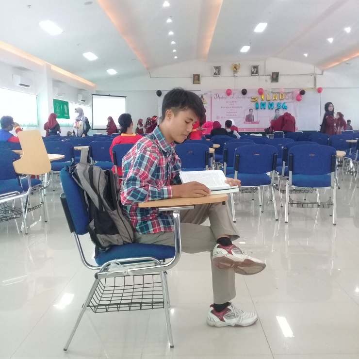 Kaprawi Rahim Salah satu mahasiswa Komunikasi dan Penyiaran Islam IAIN Bengkulu turut merasakan kendala belajar secara online