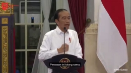 Presiden Jokowi saat memberikan pengarahan, foto: tangkapan layar instagram @Jokowi