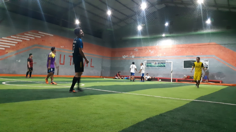 (Tim Futsal Garuda Jaya) Dokumentasi pribadi
