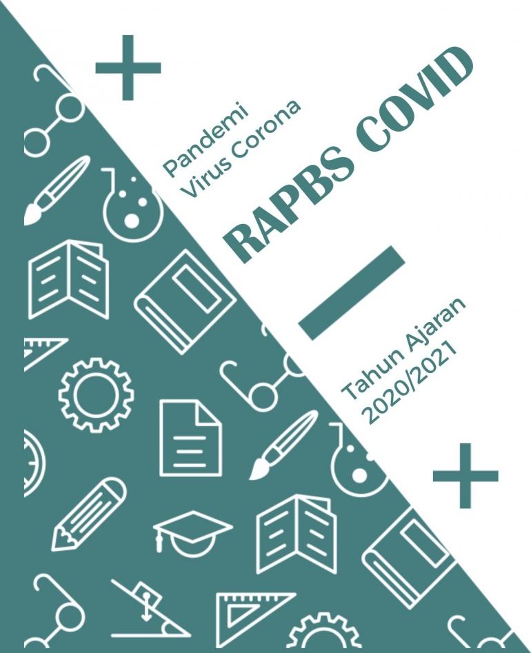 RAPBS Covid (ilustrasi pribadi melalui aplikasi flyermaker)|Dokpri