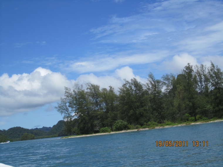 Panorama yang indah di Kilim Geoforest Park (dokpri)