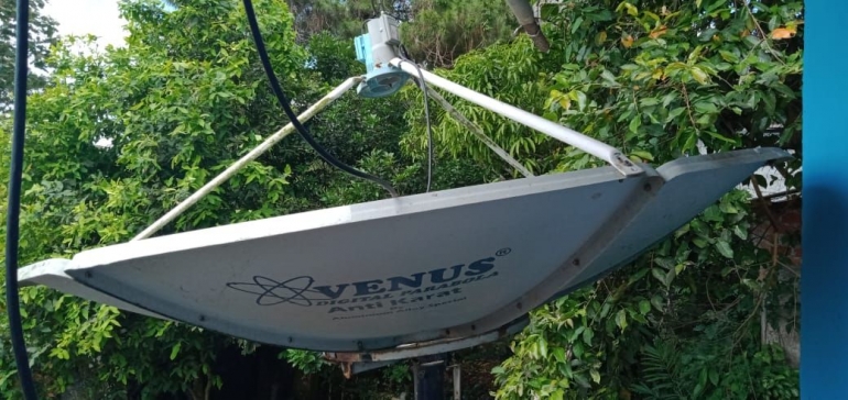 Siaran tv Indosiar SCTV tvOne Kompas tv Metrotv dari satelit Palapa d pindah ke satelit Telkom 4 