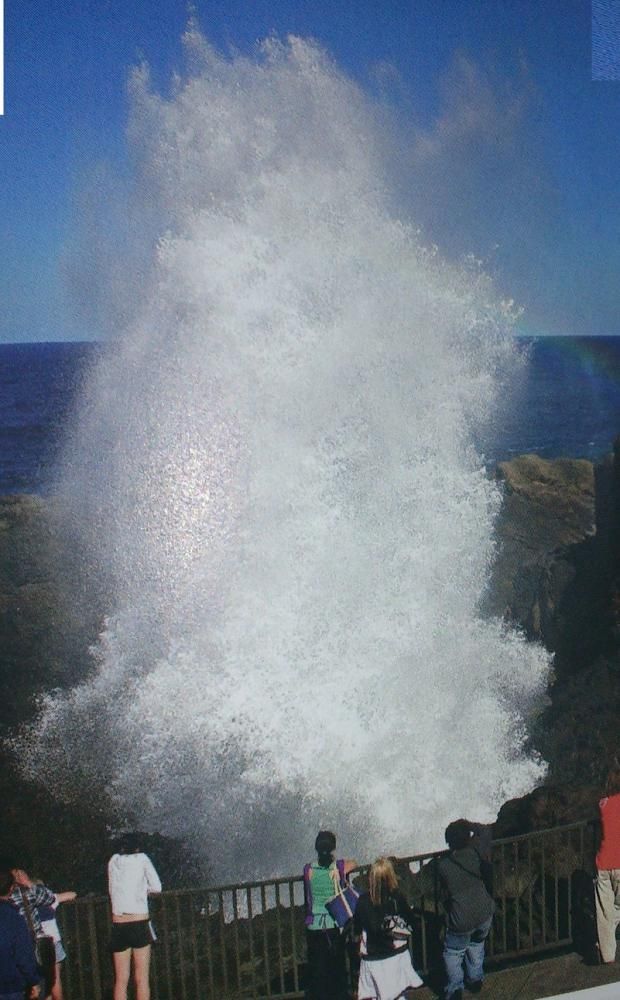 Ket.foto :Kiama blowhole /dok.roselina tjiptadinata