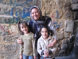 Bersama anak -anak Jerusalem ( dok pri )