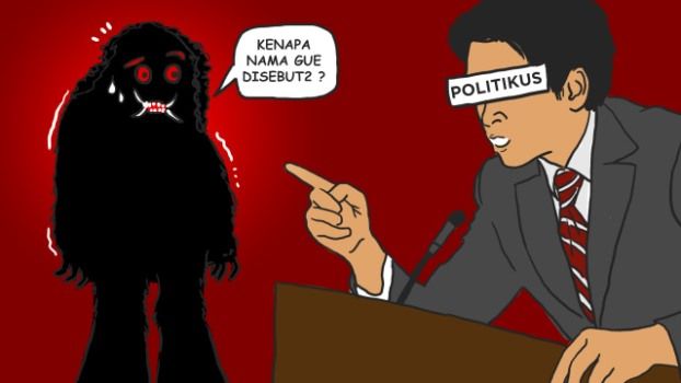 Imbas dari kejahatan politisi, ilustrasi (Foto Kumparan.com)